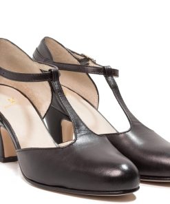 MOOMMO Women Elegant Kitten Heel Mary Jane Pumps Shoes Ankle T-Strap Round Closed Toe Cut-Out Dress Sandals Shoe Chunky Block Heels D-Orsay Suede Work Pump Fall fashion Office Wedding Spring 4-13 M US