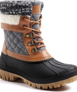 ALEADER Womens Winter Snow Boots | Waterproof Shell | Duck Boots
